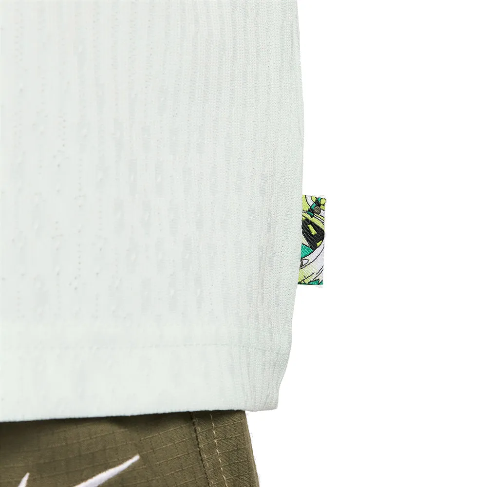 Nike SB Agnostic Dri-FIT ADV Short-Sleeve Skate Polo Barely Green/Black