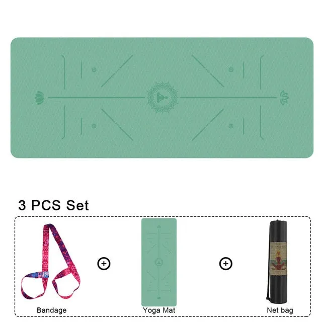 Non-slip Yoga Pilates Gym Exercise Fitness Mat
