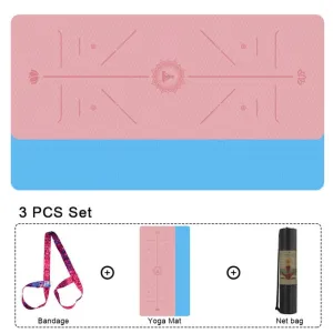 Non-slip Yoga Pilates Gym Exercise Fitness Mat