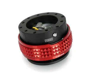 NRG Quick Release 2.1 - Black Body / Red Pyramid Ring