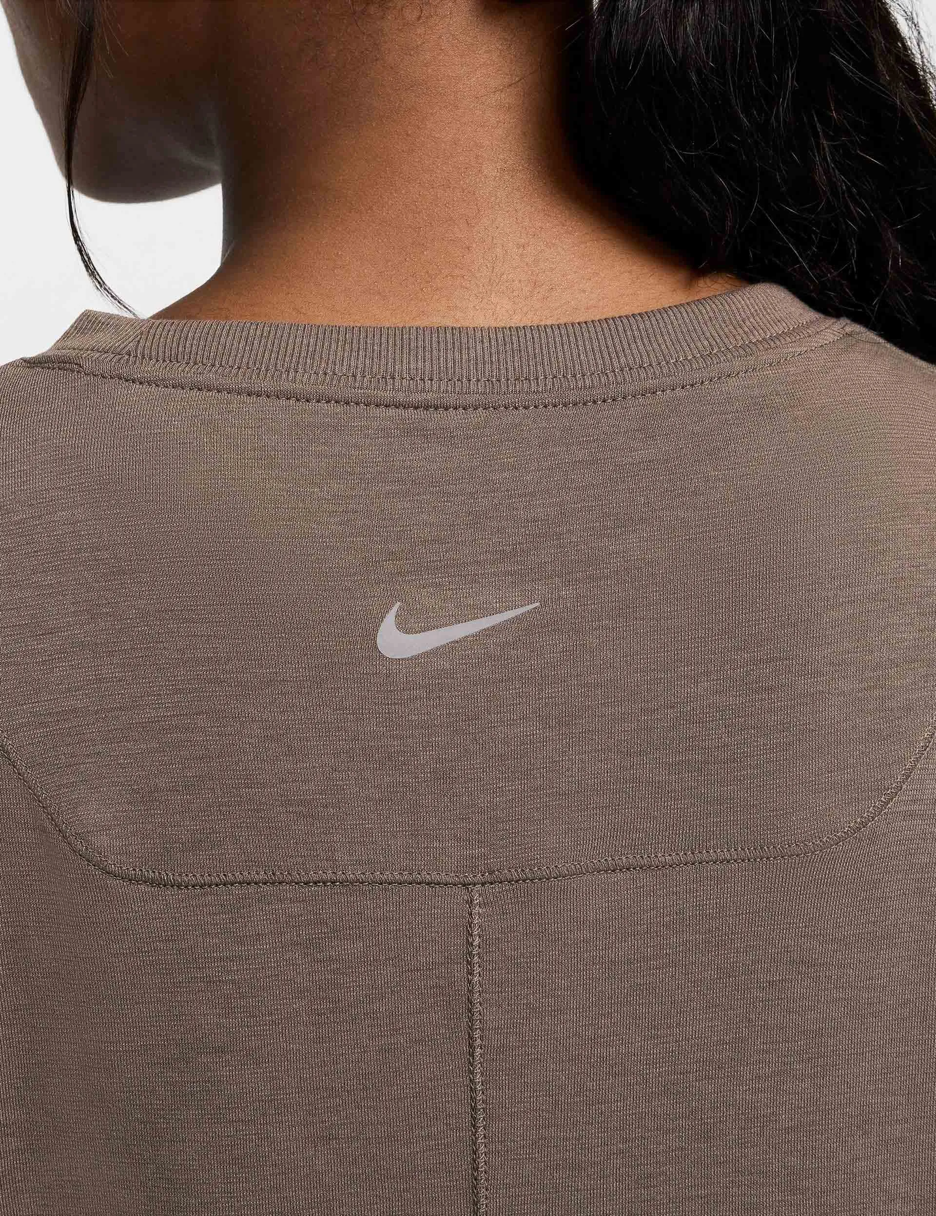 One Relaxed Dri-FIT Short-Sleeve Top - Ironstone/Black