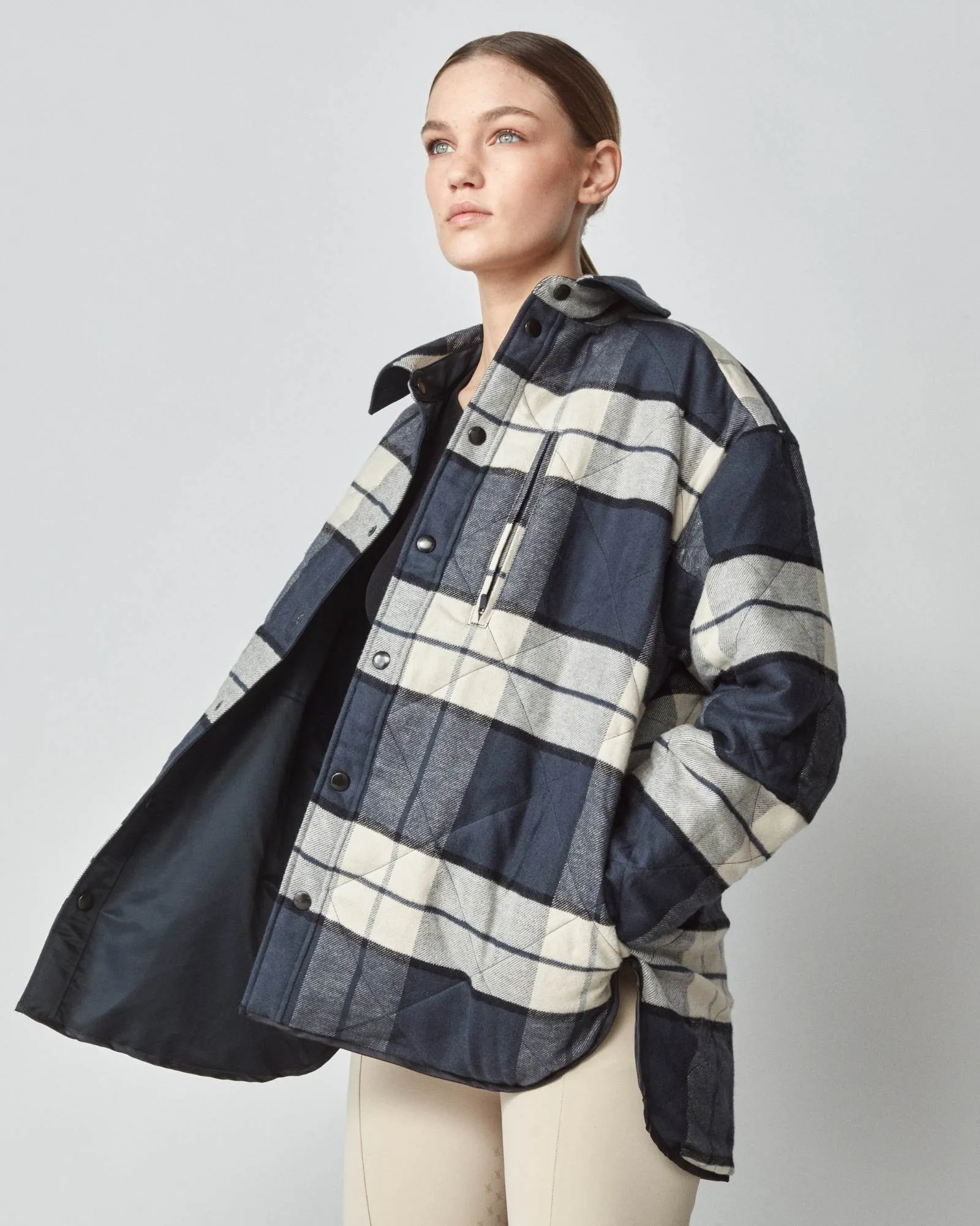 Padded Stable Jacket Black