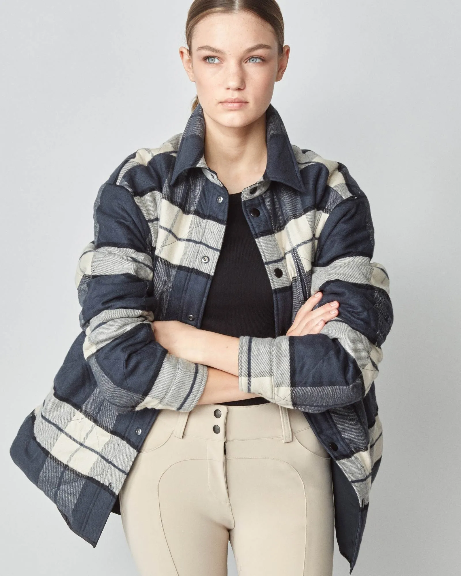 Padded Stable Jacket Black
