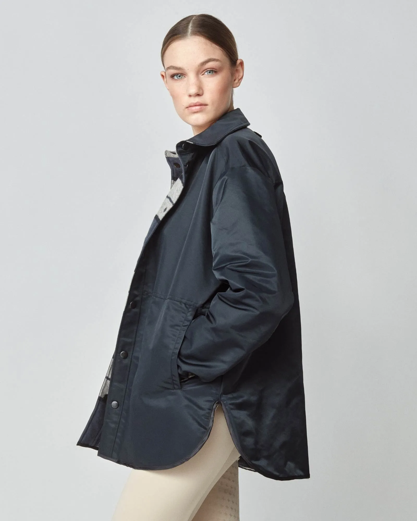 Padded Stable Jacket Black