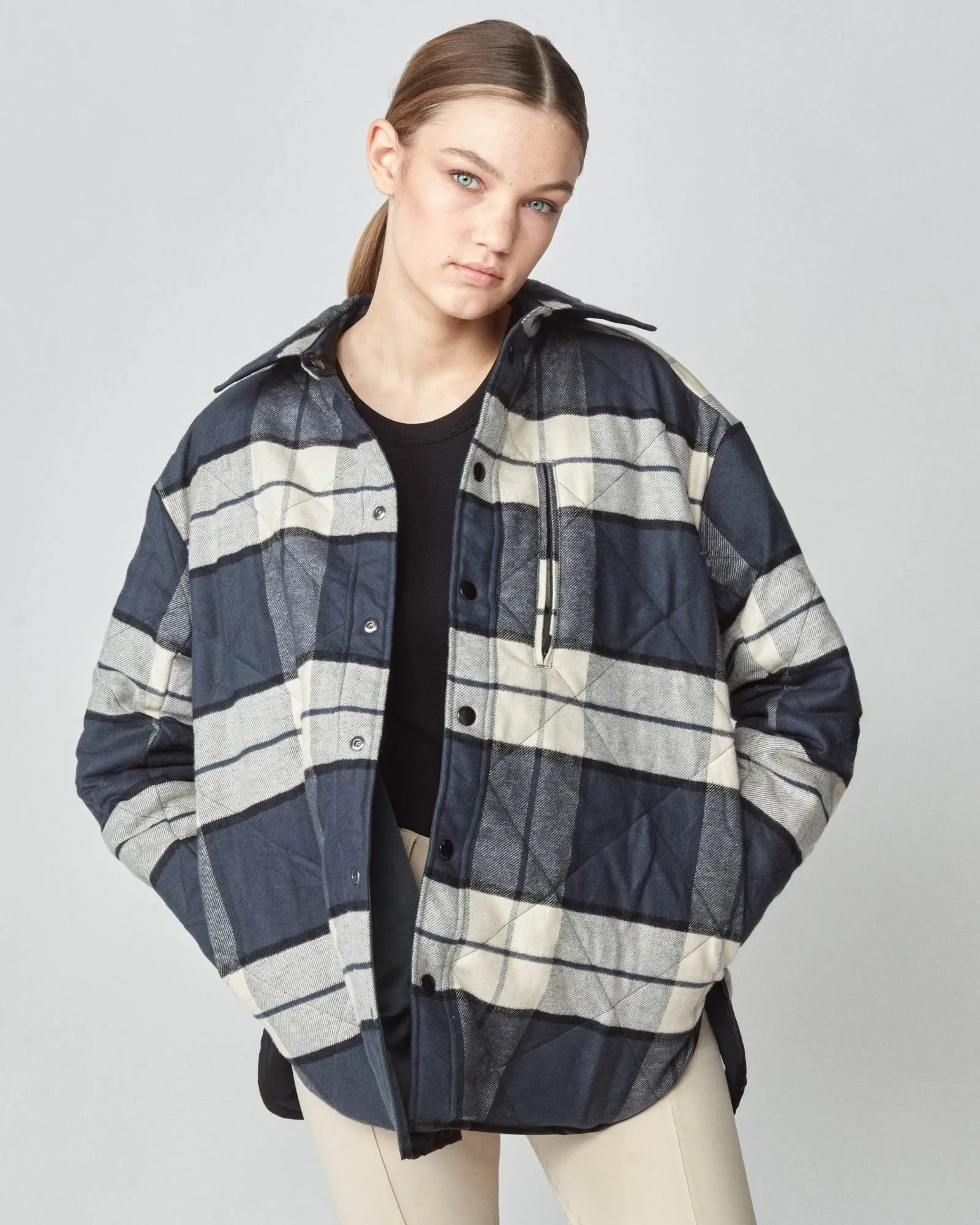 Padded Stable Jacket Black