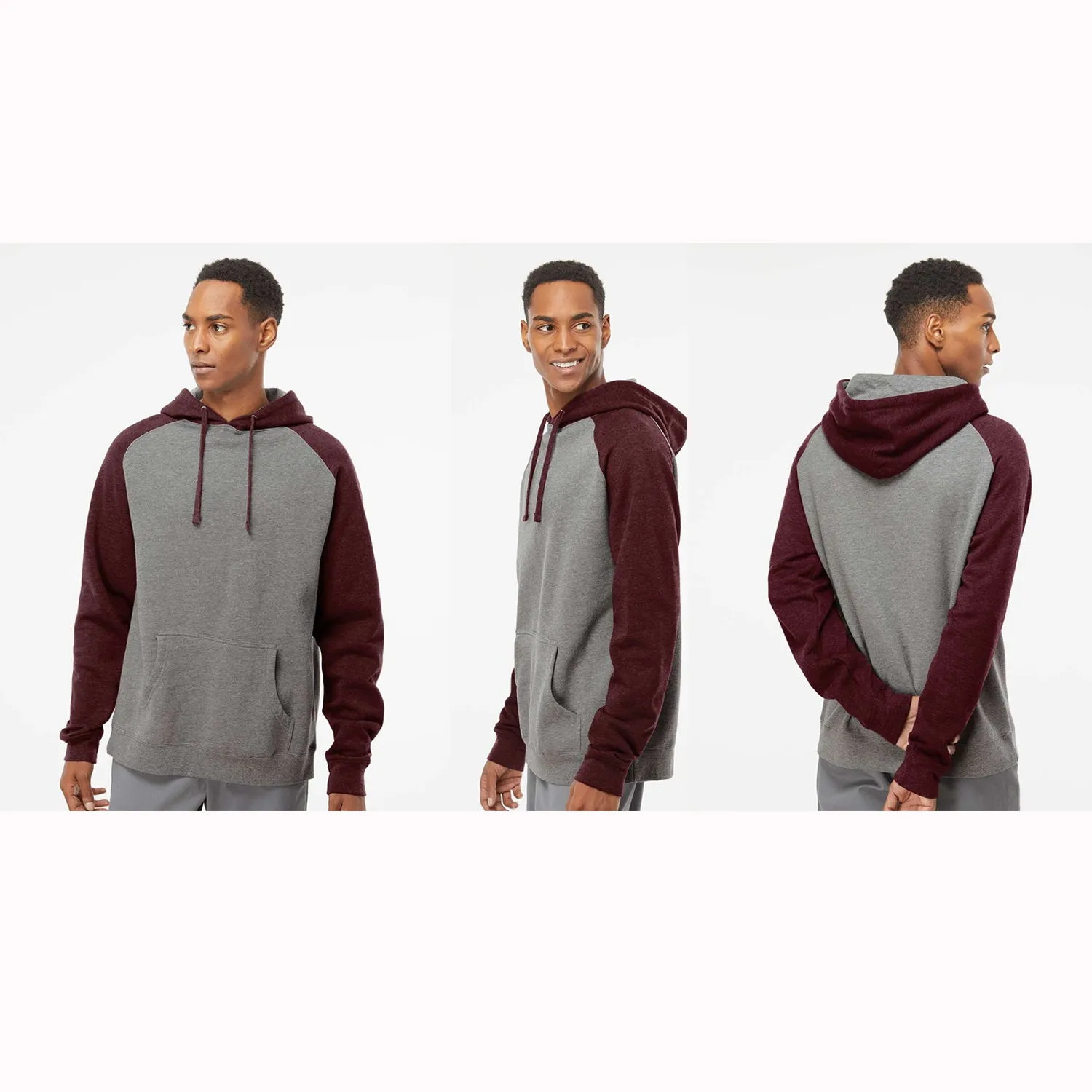Phi Sigma Pi Raglan Hooded Sweatshirt