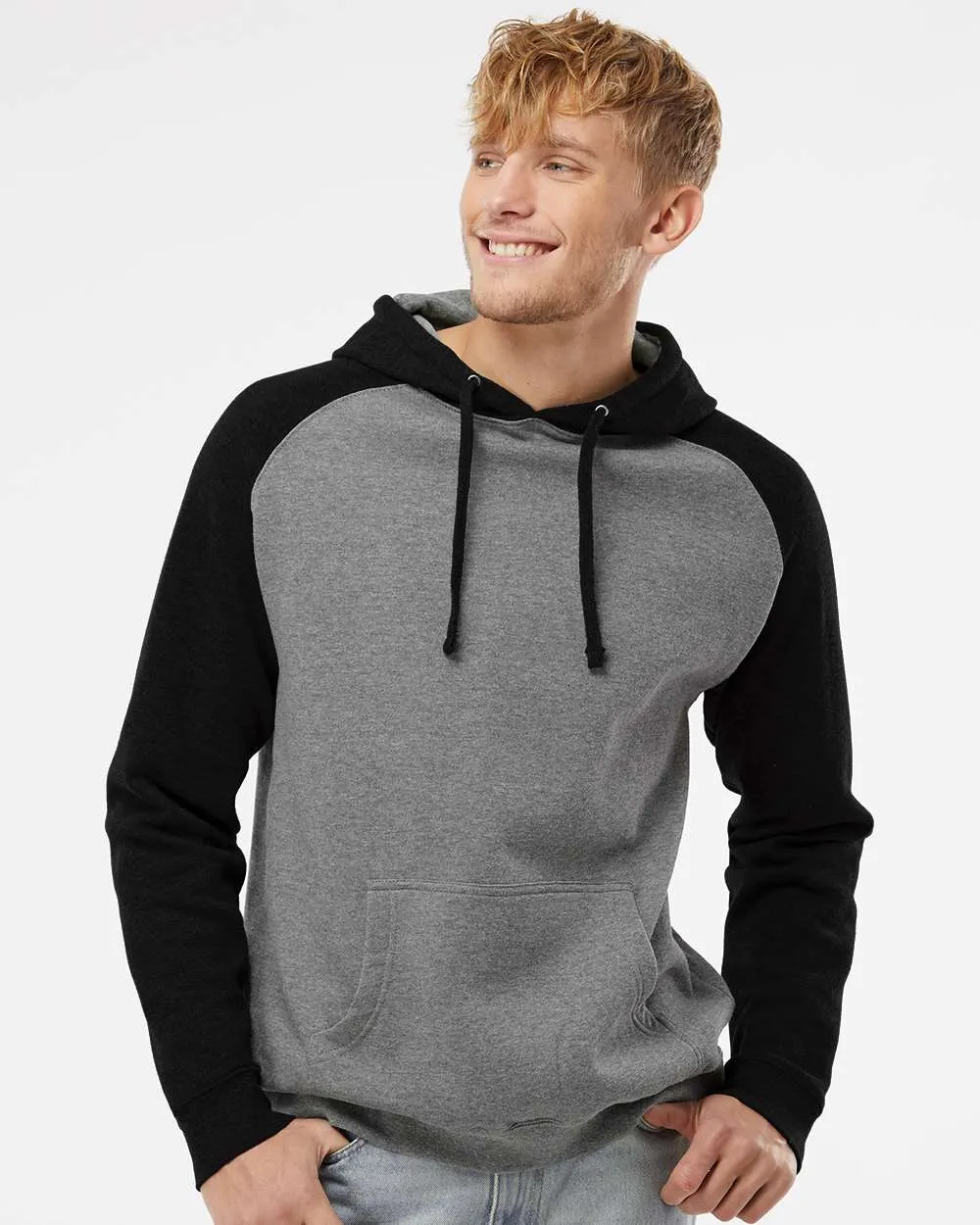 Phi Sigma Pi Raglan Hooded Sweatshirt