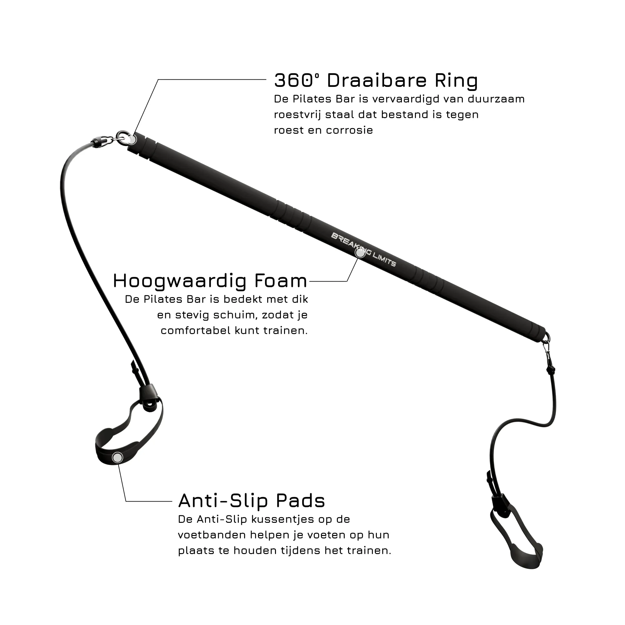 Pilates Bar Set