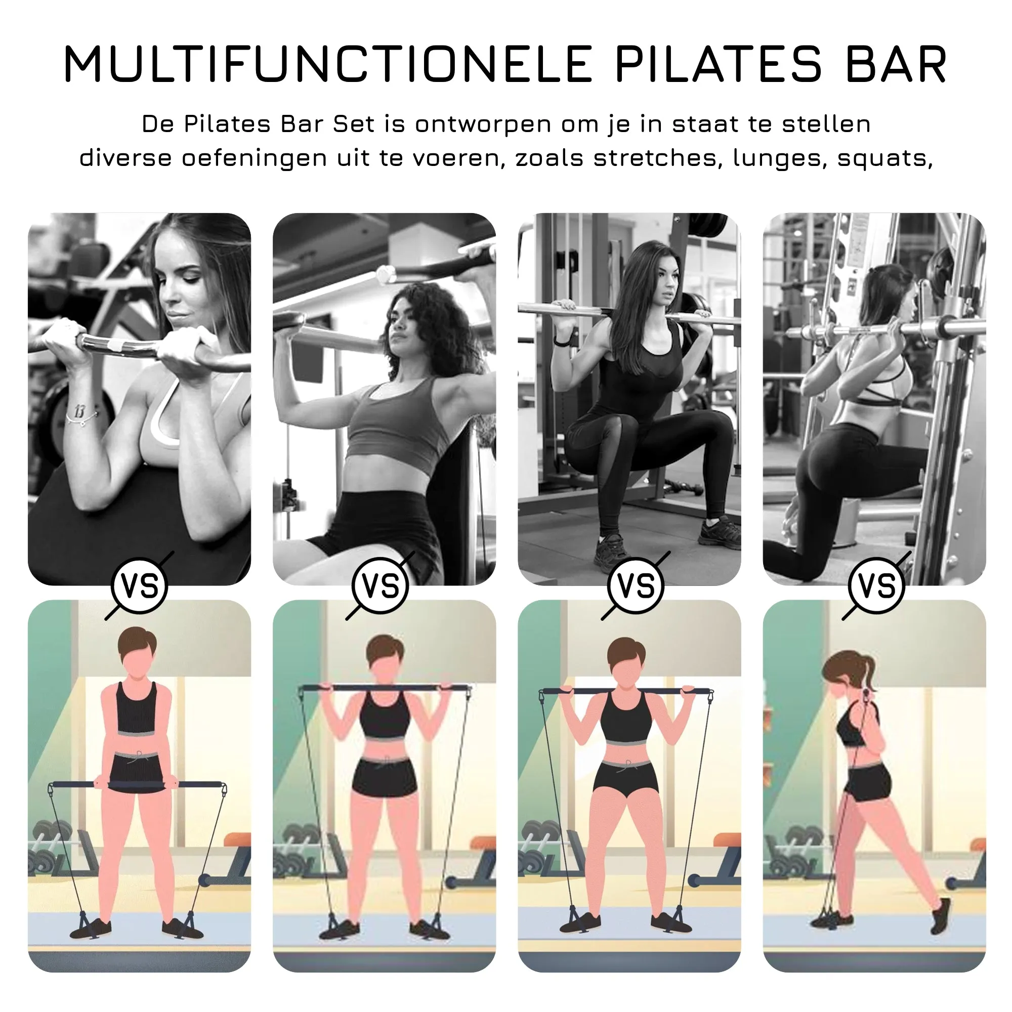Pilates Bar Set