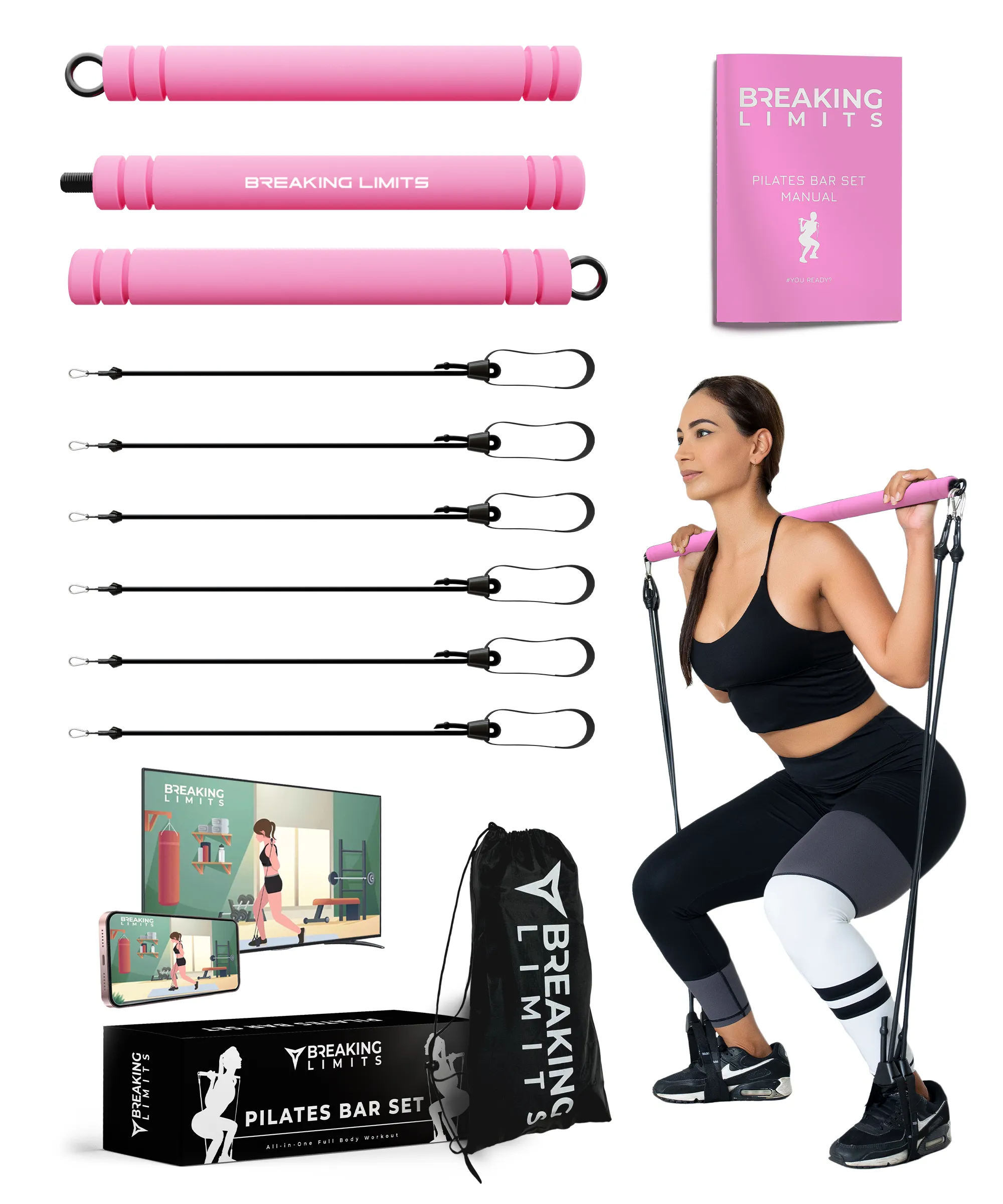 Pilates Bar Set