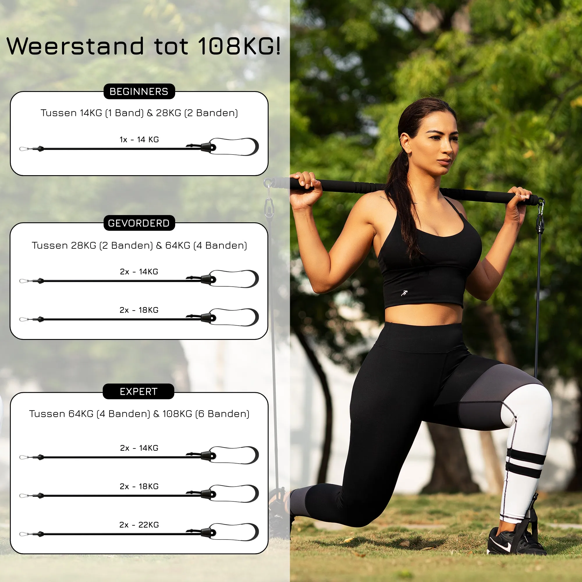 Pilates Bar Set
