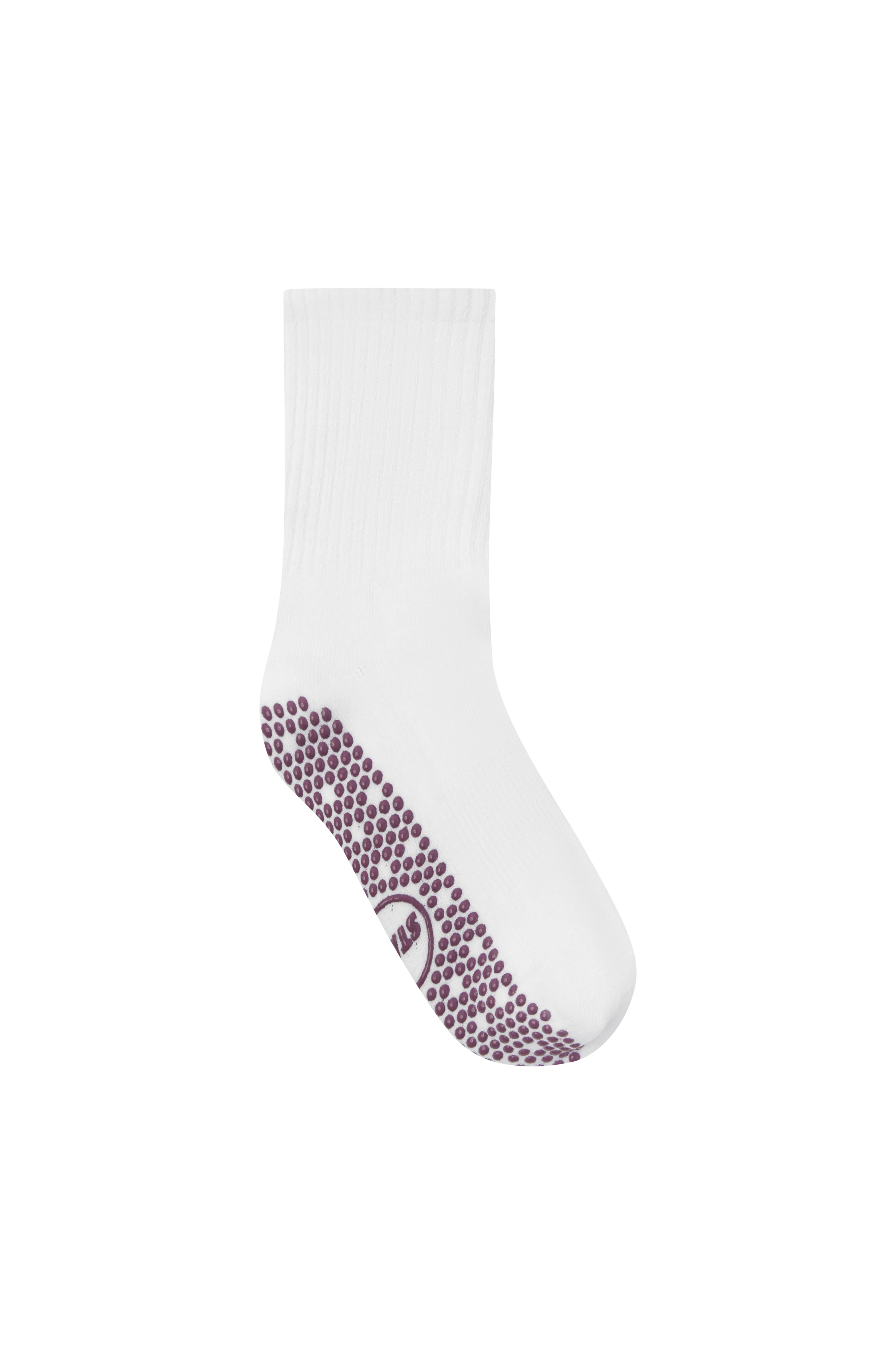 Pilates Grip Socks - Mauve
