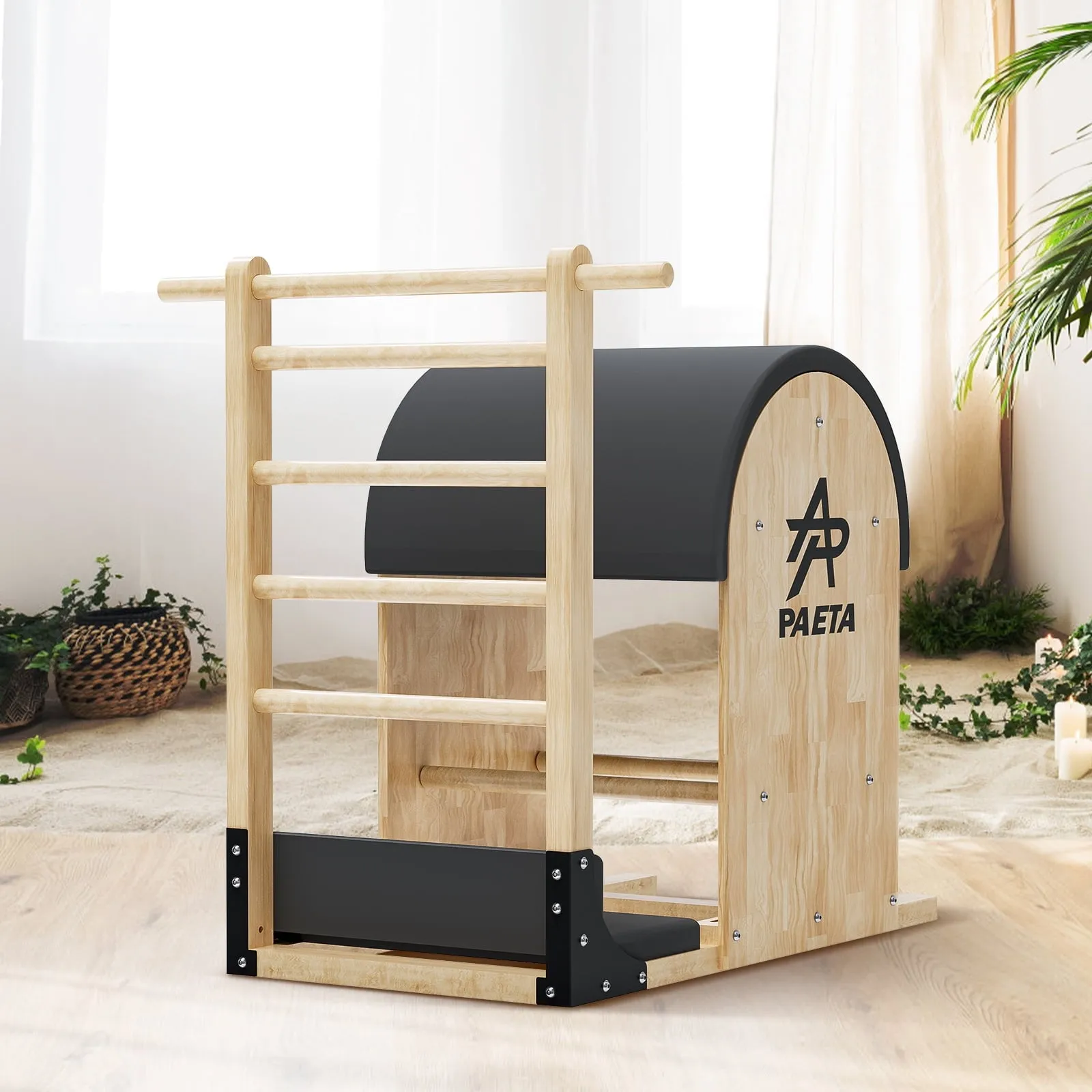 Pilates Ladder Bucket,Pilates Barrel, Pilates Reformer Workout Machine for Yoga,