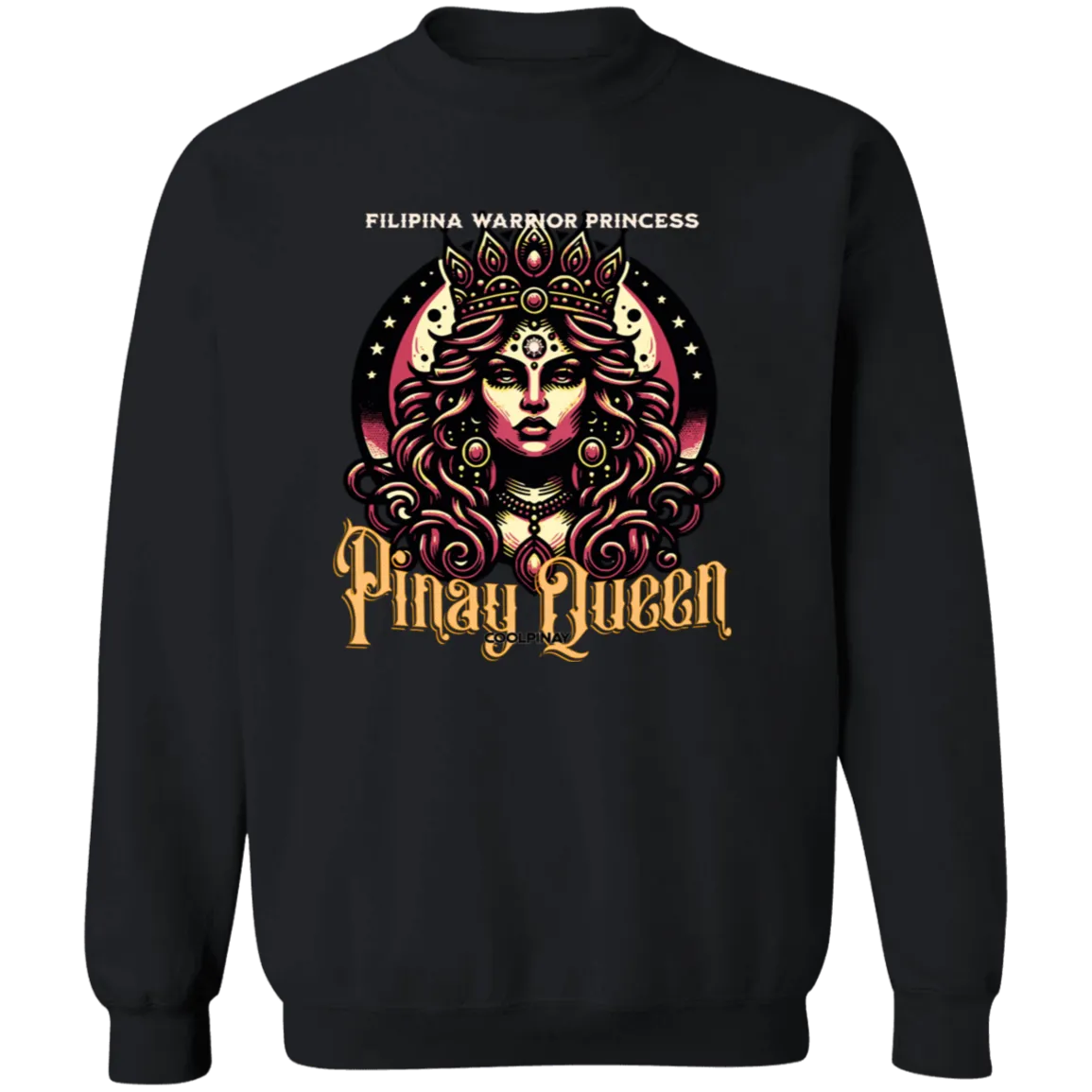 Pinay Queen Unisex Crewneck Pullover Sweatshirt