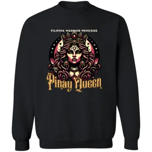 Pinay Queen Unisex Crewneck Pullover Sweatshirt