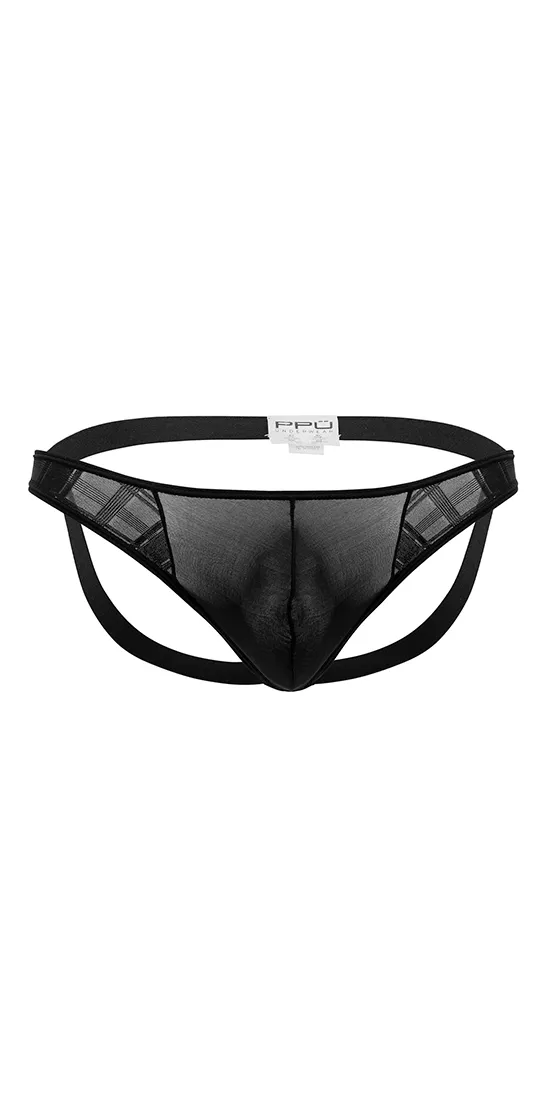 Ppu 2309 Microfiber Jockstrap Black