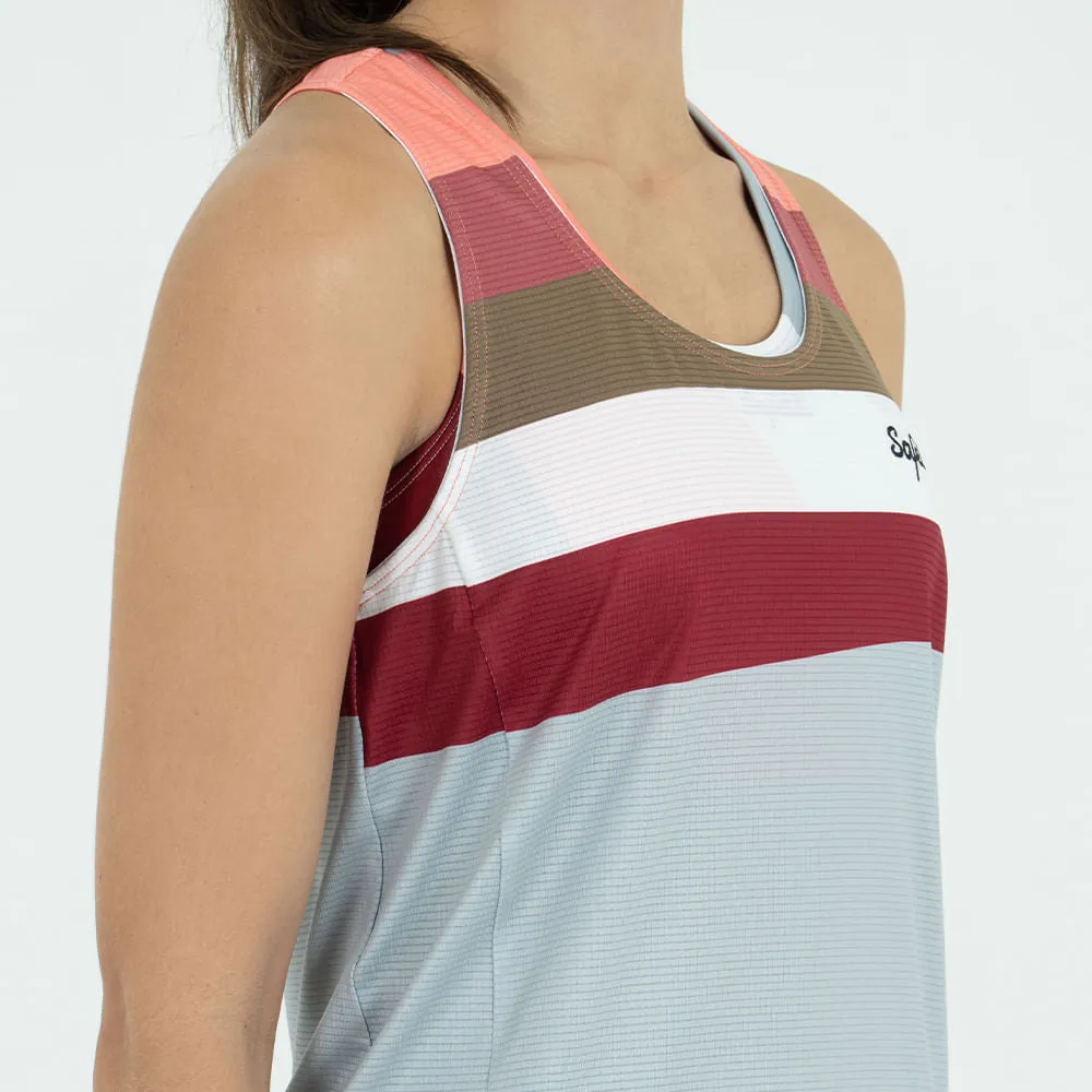 Pre-Order - Speed Project - Retrochic - Sleeveless Running Tank Top. Women