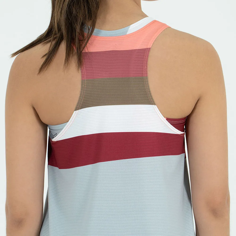 Pre-Order - Speed Project - Retrochic - Sleeveless Running Tank Top. Women