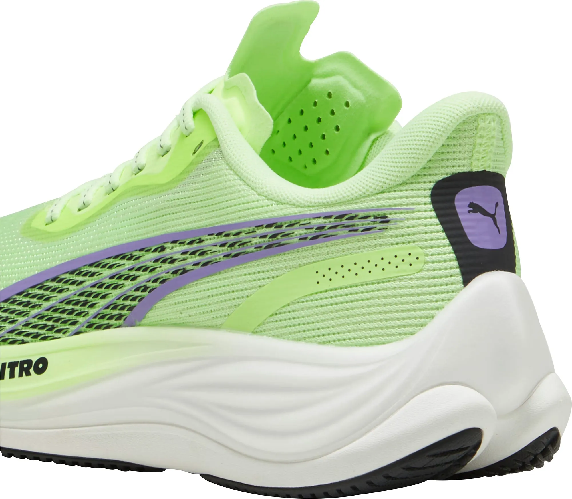 Puma Velocity Nitro 3 Womens Running Shoes - Green