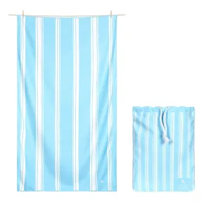 Quick Dry Small Hand Towel - Chamomile Blue