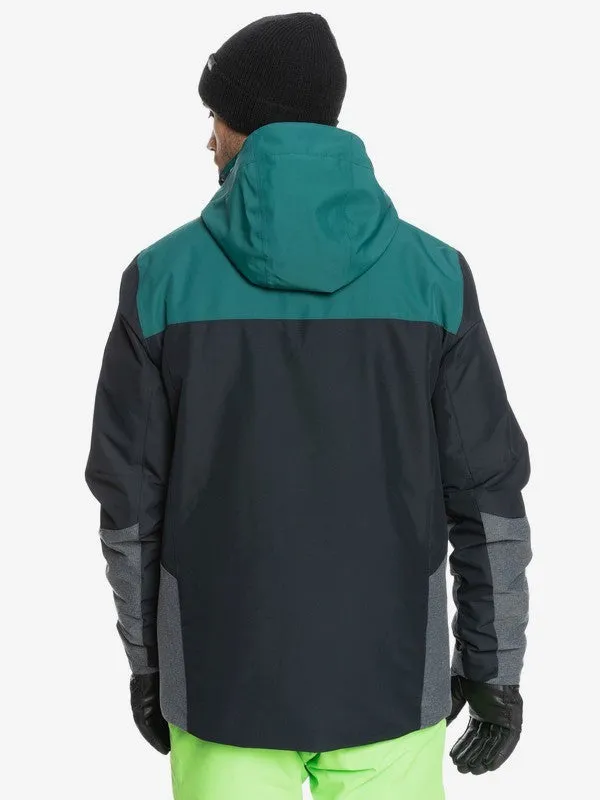 Quiksilver Mens Mission Plus Insulated Snow Jacket