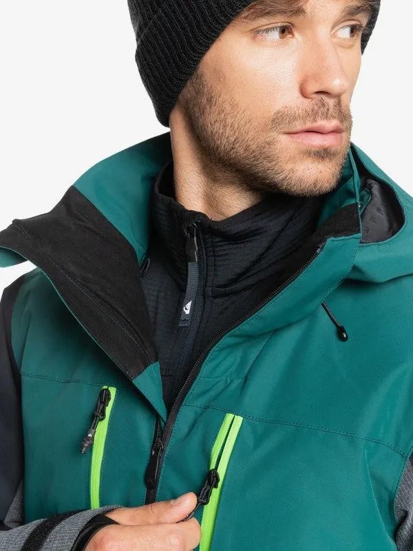 Quiksilver Mens Mission Plus Insulated Snow Jacket