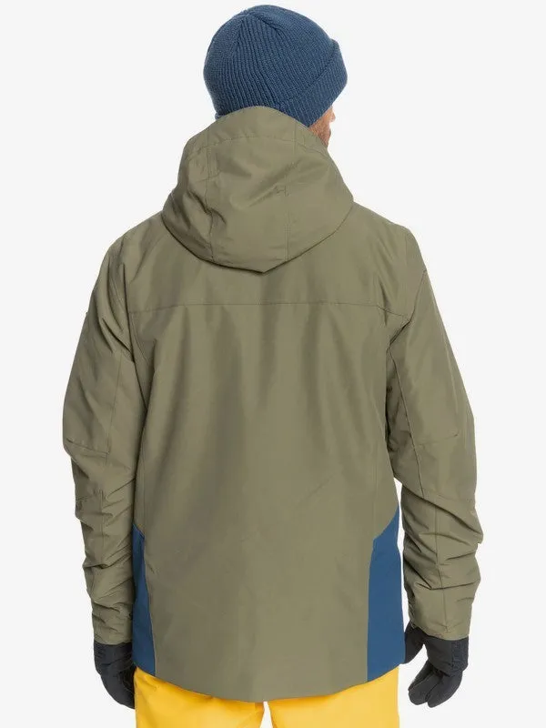 Quiksilver Mens Mission Plus Insulated Snow Jacket