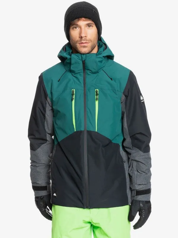 Quiksilver Mens Mission Plus Insulated Snow Jacket