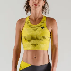 rabbit Women’s Crop Hop Built-In Pro Sports Bra