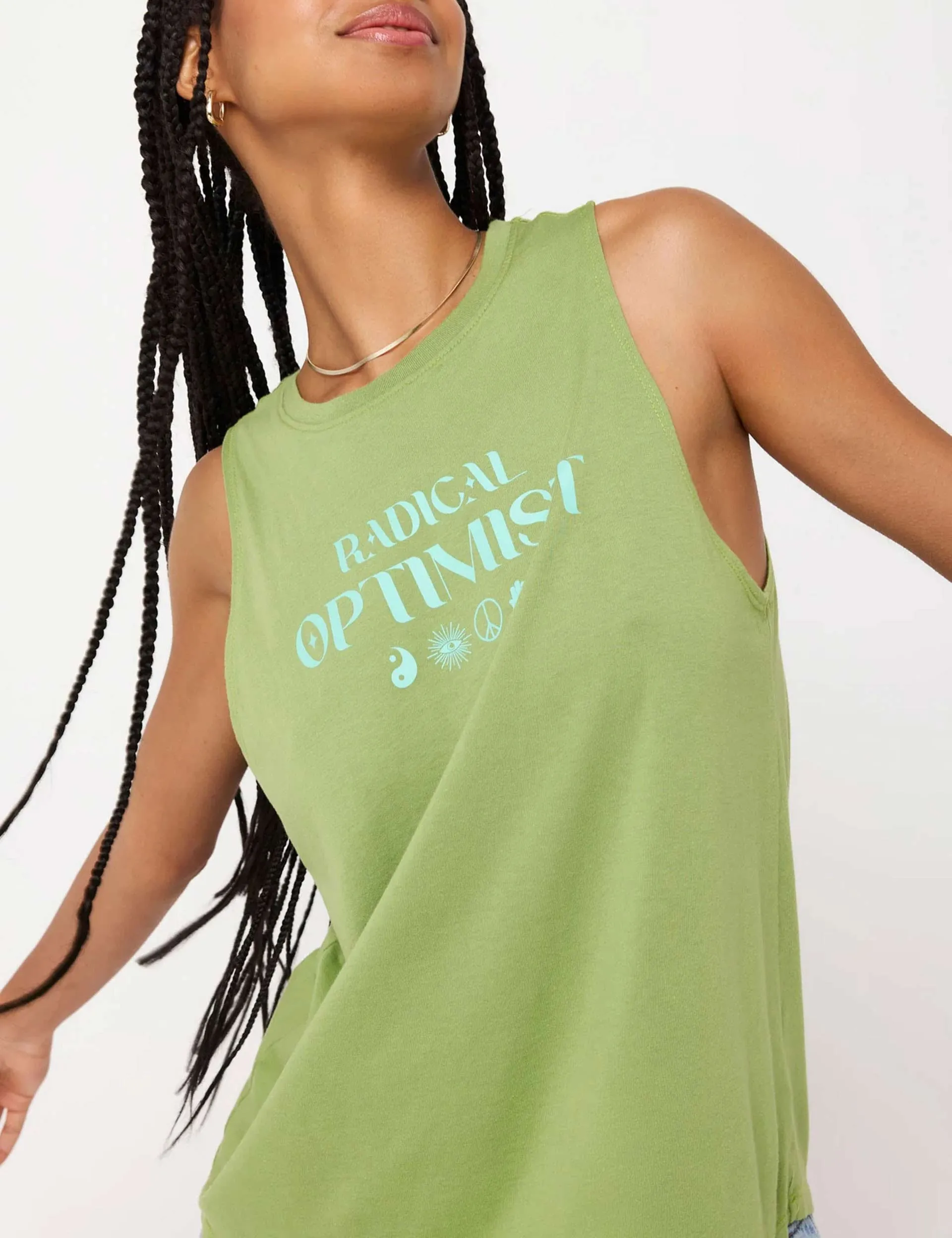 Radical Optimist Jade Tank - Cactus