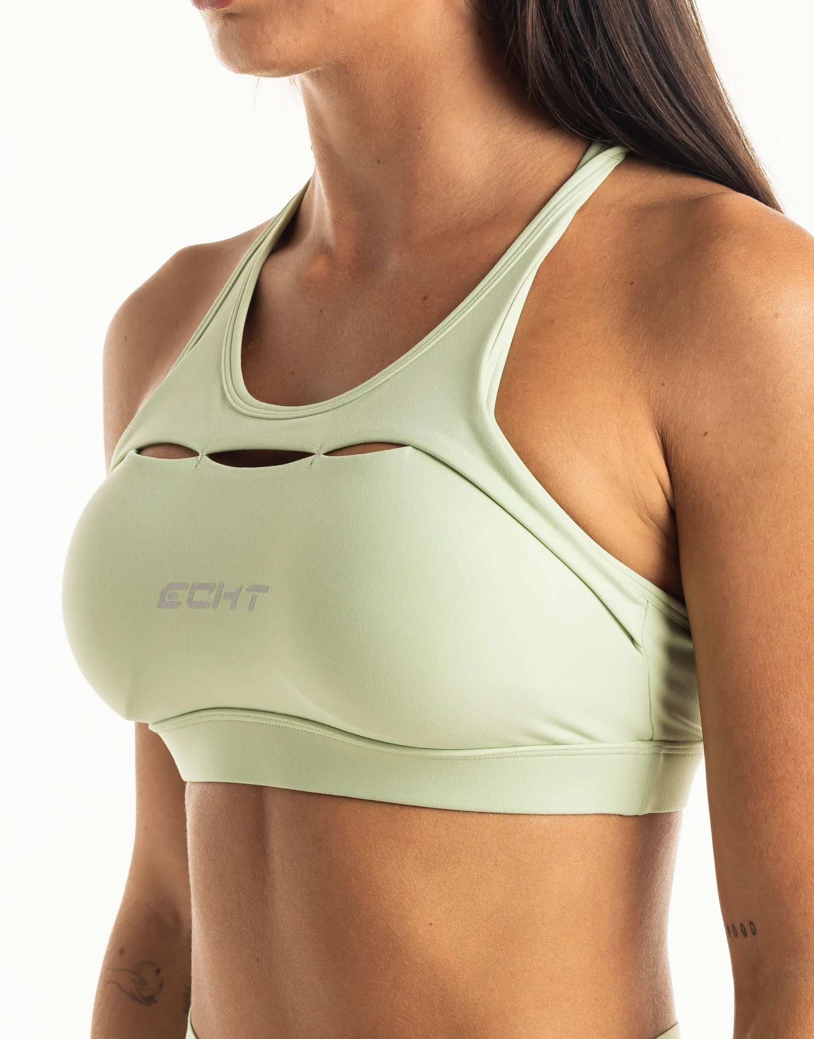 Range Sports Bra - Sage Green