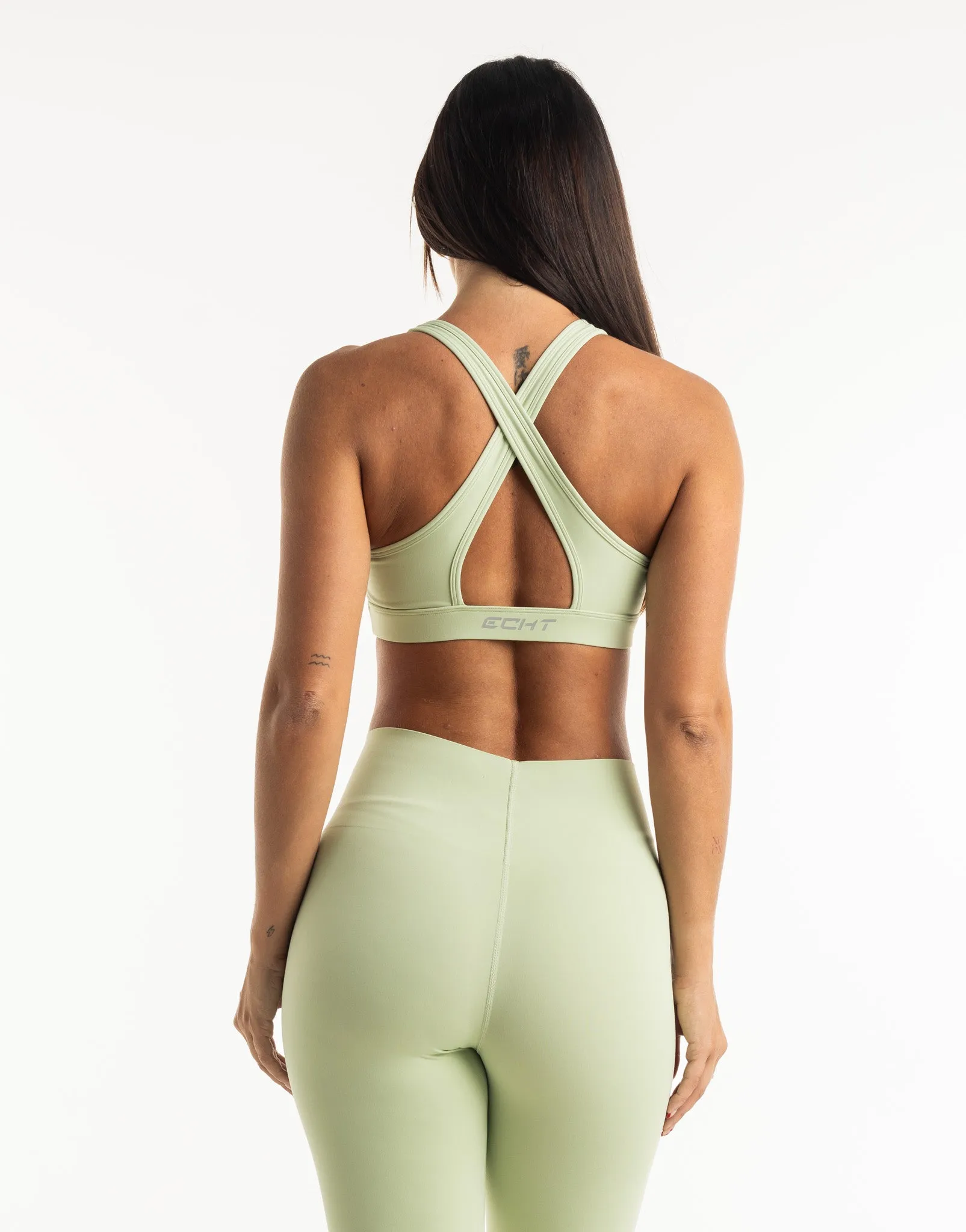 Range Sports Bra - Sage Green