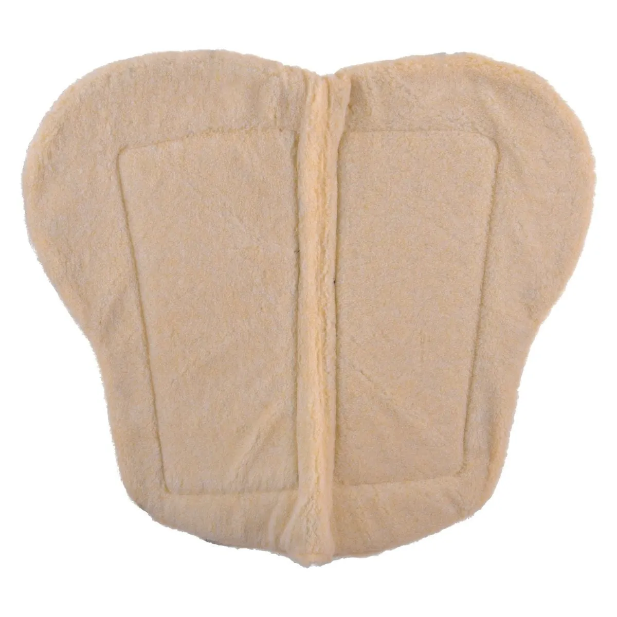 Reinsman Round Contoured Trail 30" X 34" Diablo Firestorm Fleece Backed Pad
