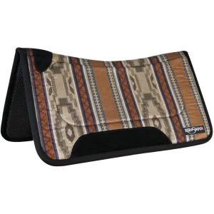 Reinsman Square Contour Corral Beige Fleece Backed Pad