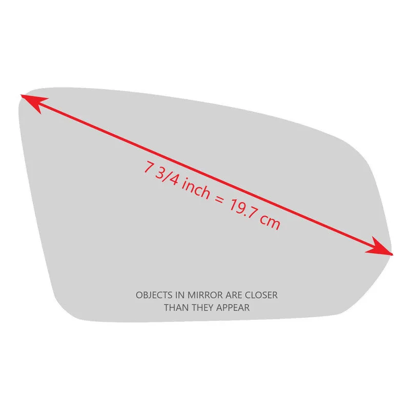 Replacement Mirror Glass for Volvo V60 Cross Country  2019 - 2022