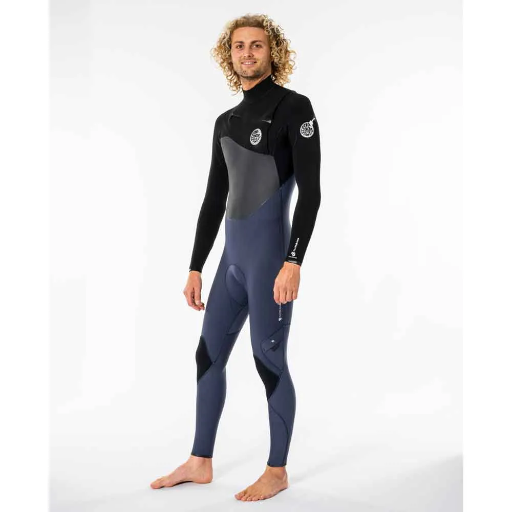 Rip Curl Flashbomb 5/3mm Chest Zip Winter Wetsuit  - Slate
