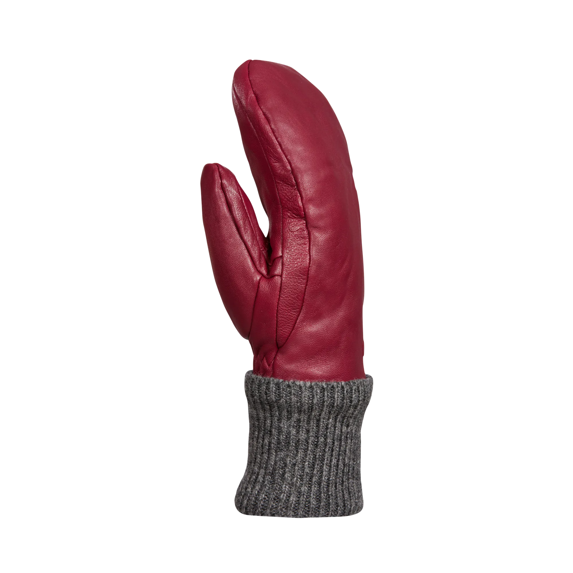 Rolly Leather Mittens - Women