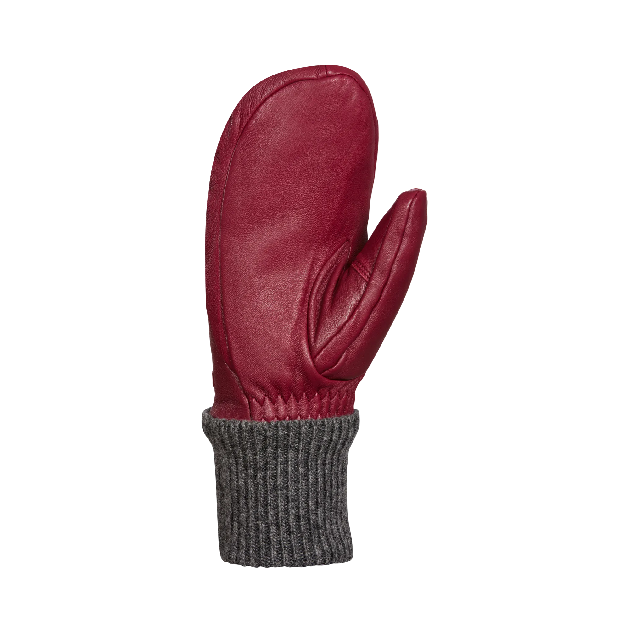 Rolly Leather Mittens - Women