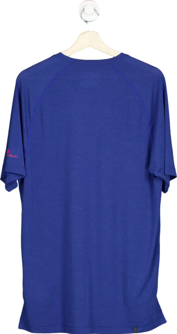 Ronhill Blue Running T-Shirt UK L