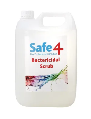 Safe4 Bactericidal Hand Scrub, 5L