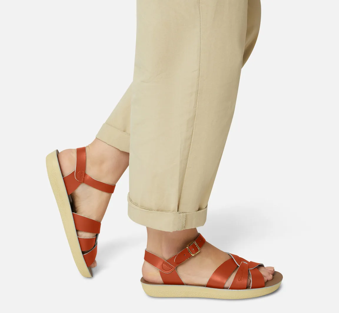Salt Water Ladies Sandal Swimmer Paprika