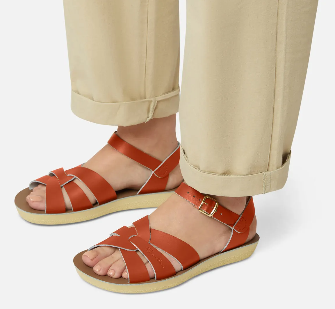 Salt Water Ladies Sandal Swimmer Paprika