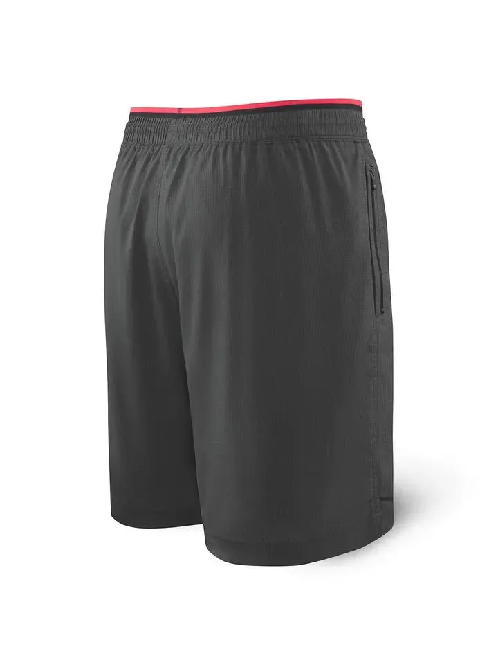 SAXX Kinetic Train Shorts - Dark Charcoal - Size Small