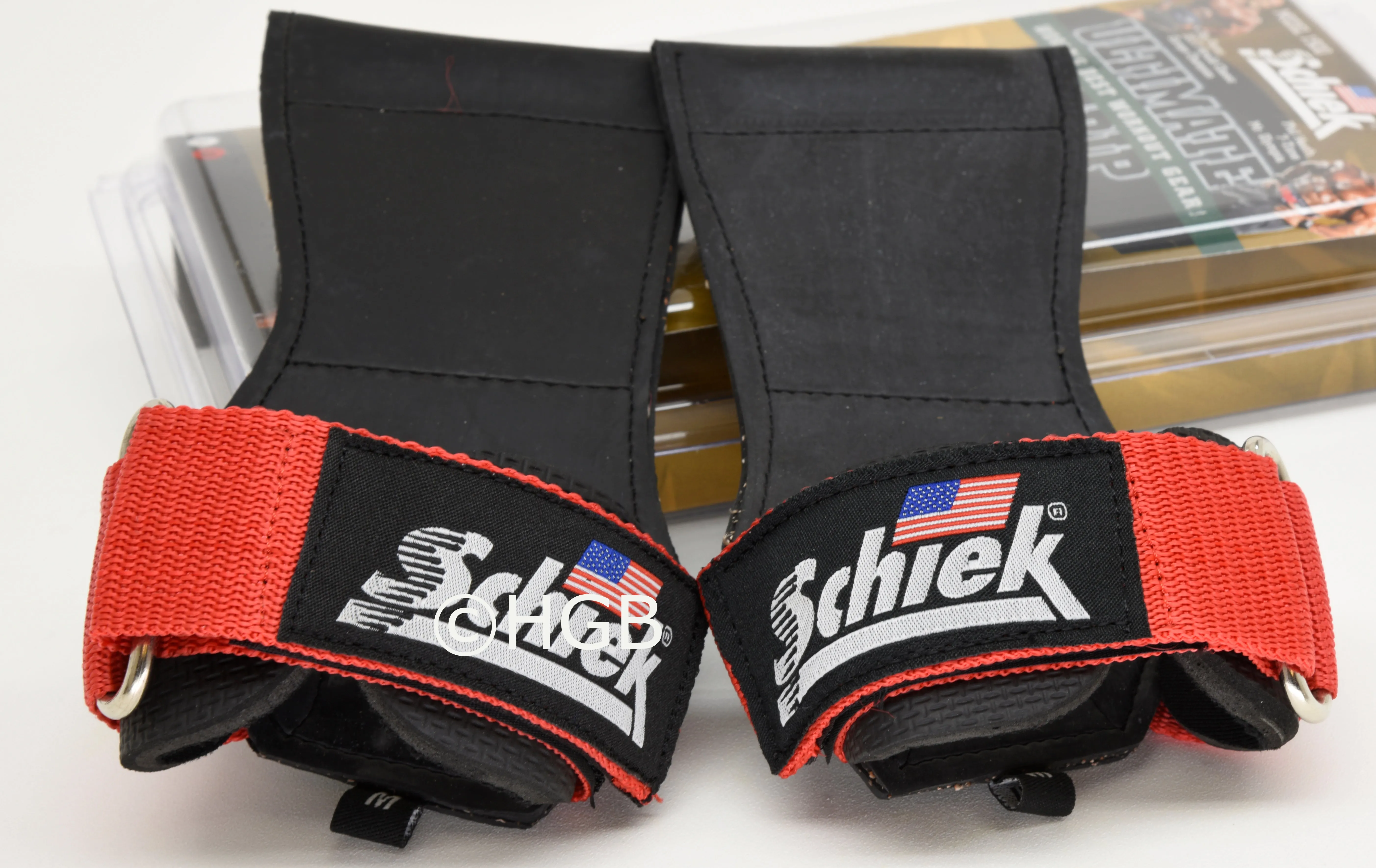 Schiek Model 1900UG Neoprene Grips Weight Lifting Ultimate Grip Straps Gloves Unisex