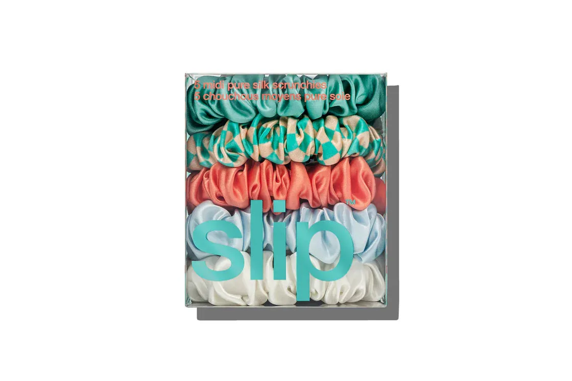 SEASHELL MIDI SCRUNCHIES