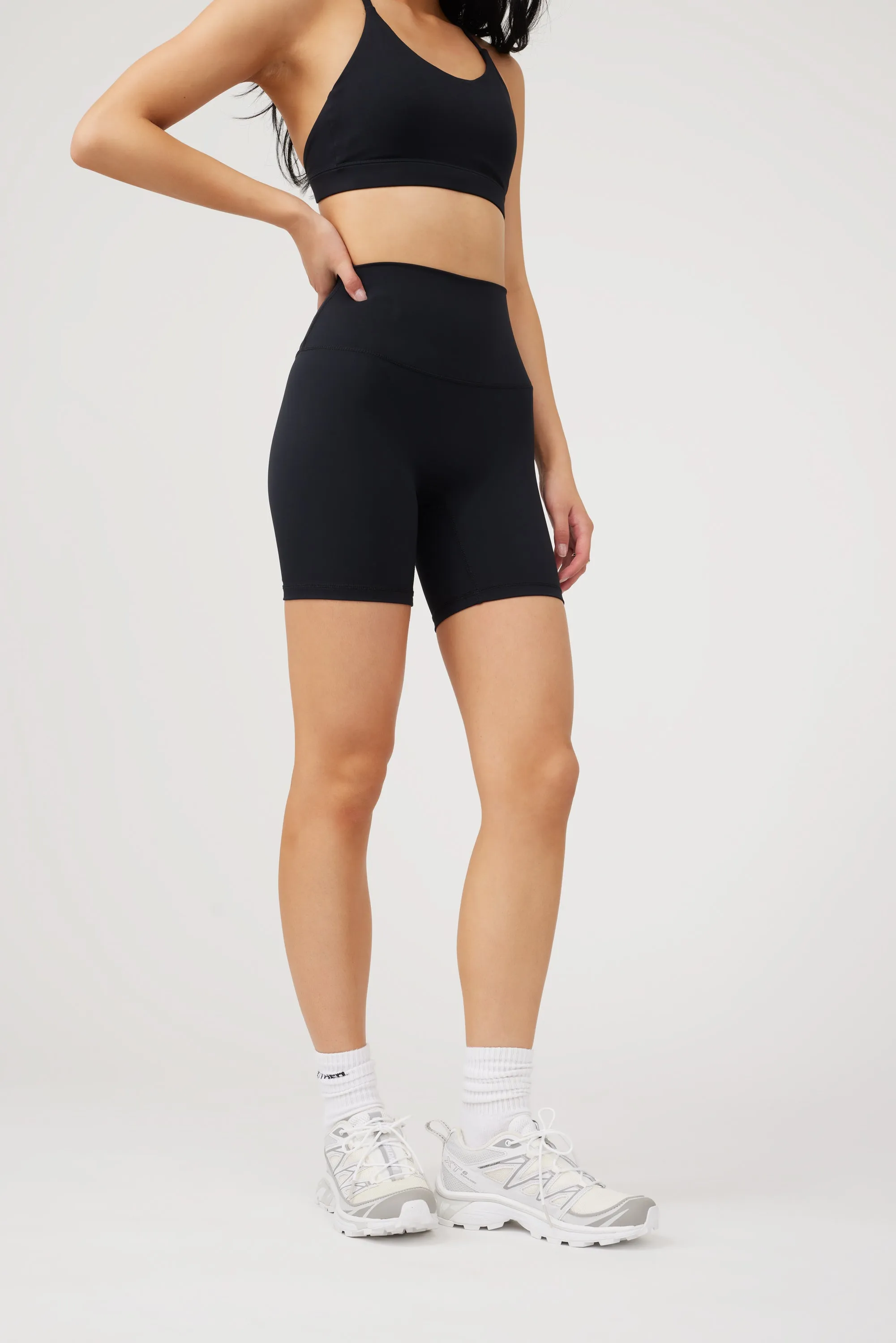 SECOND SKIN SHORT - BLACK