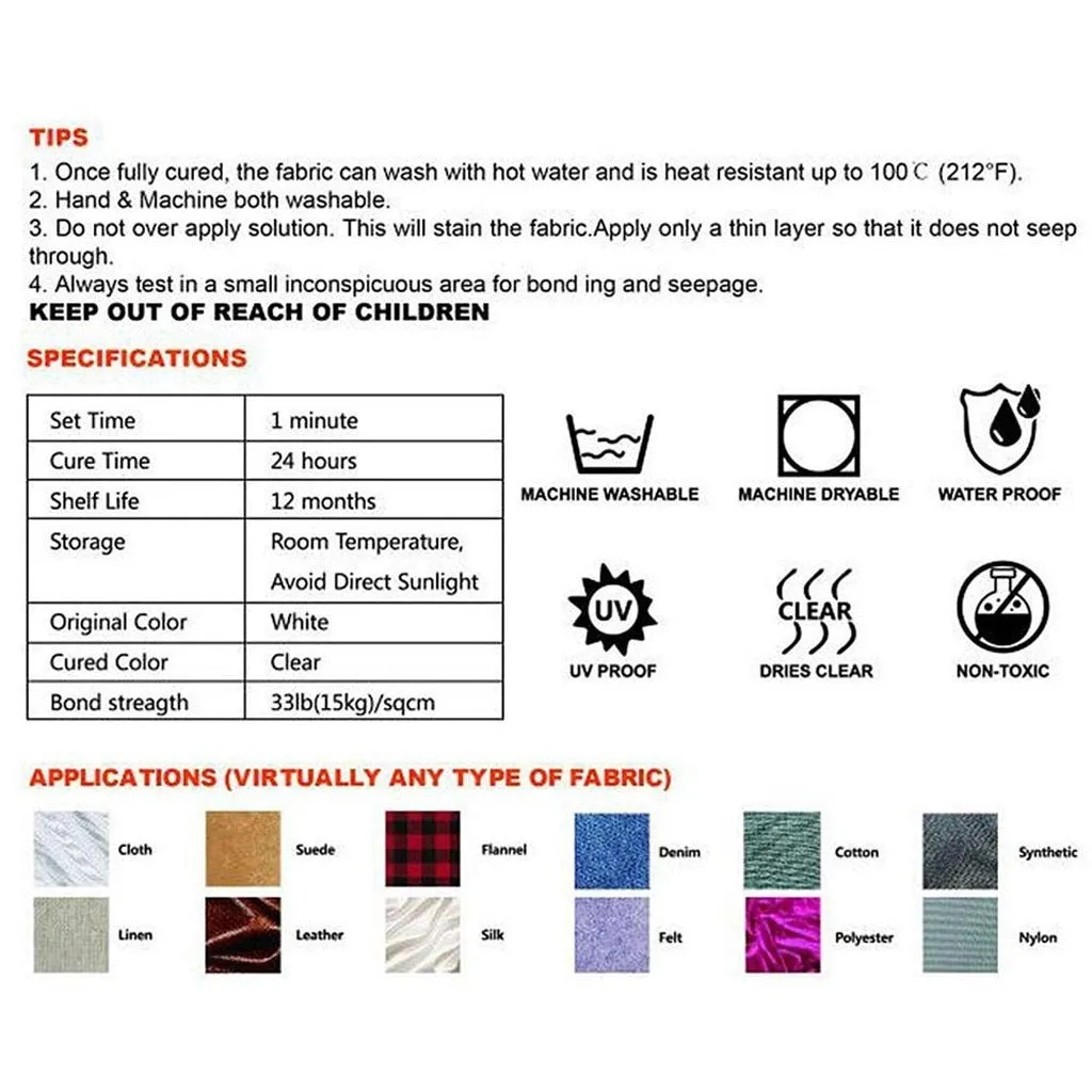 Secure Stitch Liquid Sewing Solution