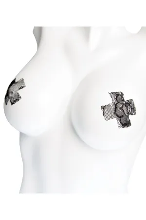 Set of Lace Crossed Pasties