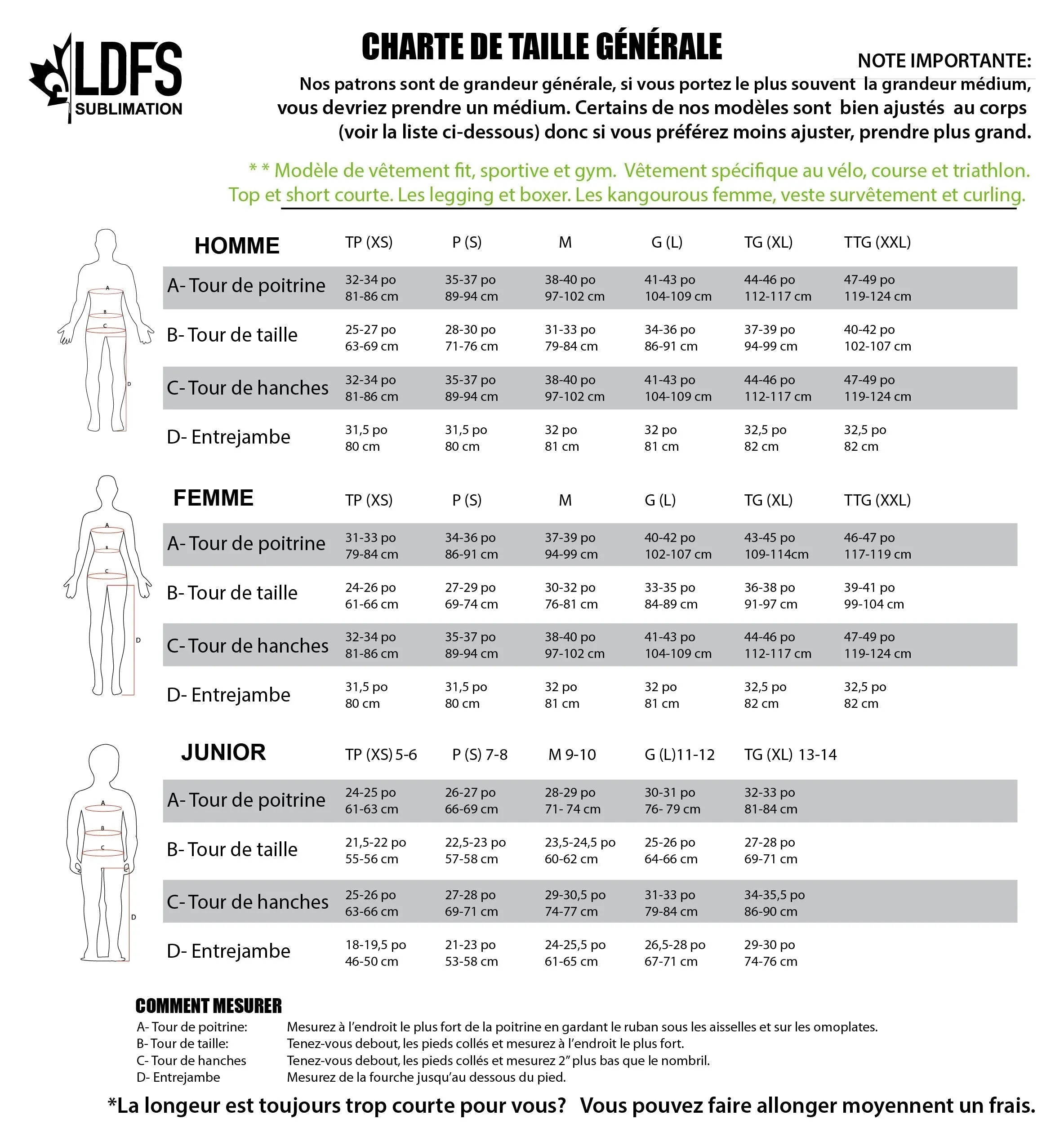 Short multisport 9'' unisexe - ESDLC