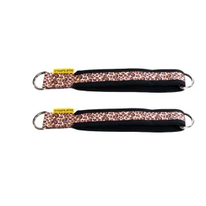 Single Loop Pilates Straps (Cheetah)